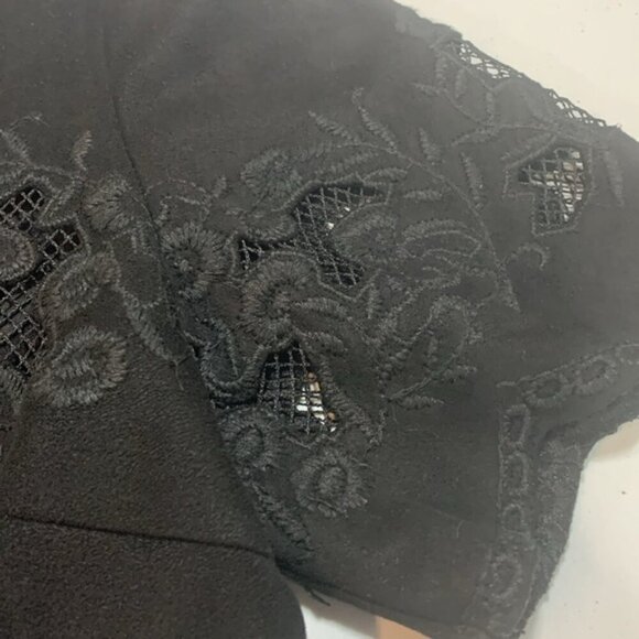 🔴SOLD🔴 Zara Faux Suede Lace Dress - Picture 4 of 5